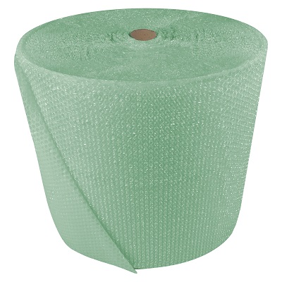 400mm x 75M Roll of Biodegradable Bubble Wrap Green Eco Friendly